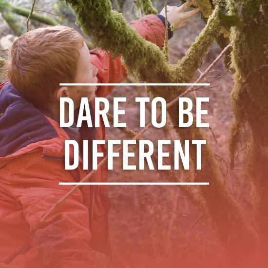 Dare To Be Different Image Button